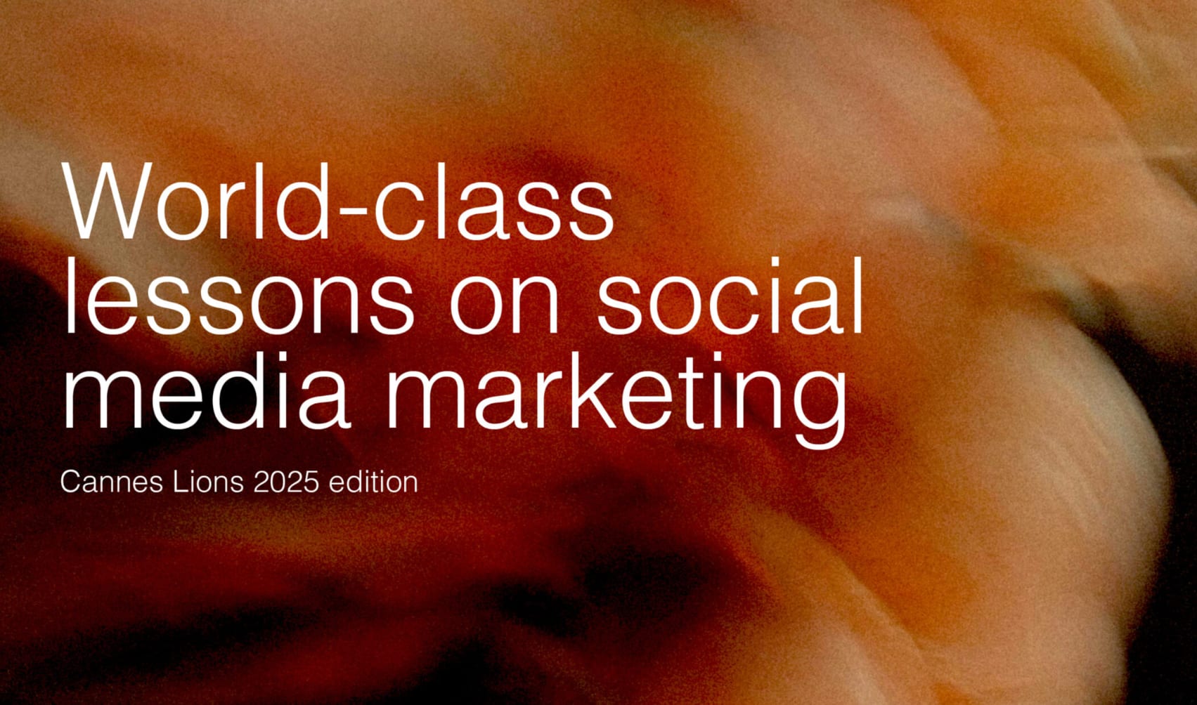 Cannes Lions 2025 confirma el giro social-first