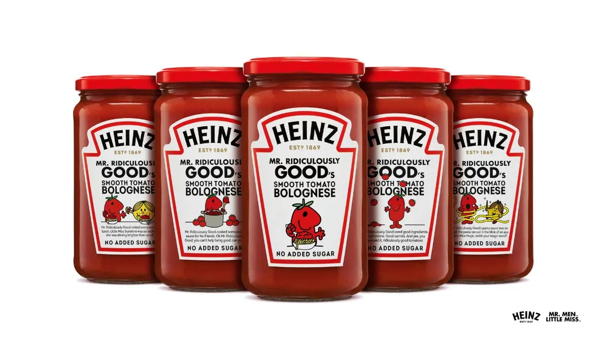 Heinz lanza salsa infantil con personaje de Mr Men y libro exclusivo en Reino Unido