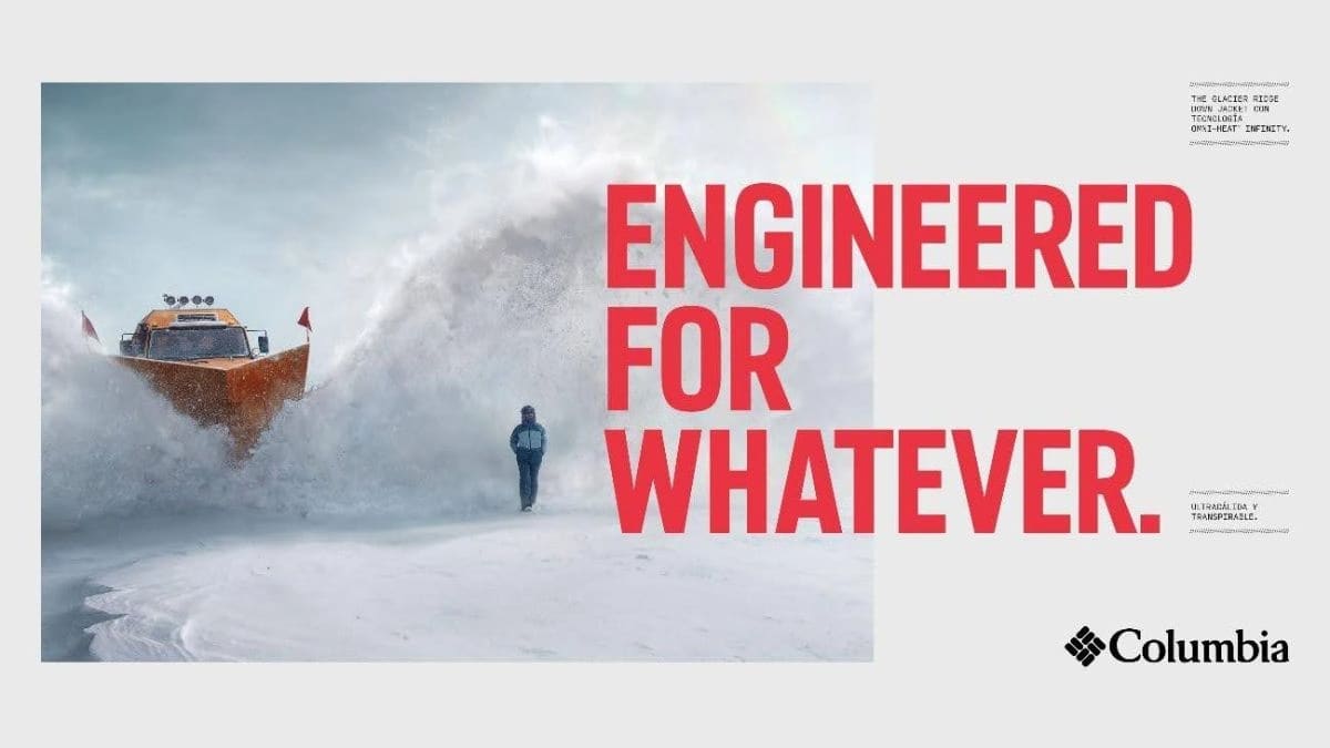 Columbia lanza campaña outdoor “Engineered for Whatever”