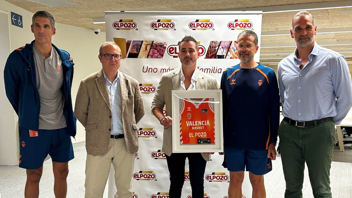El Pozo Alimentación patrocina Valencia Basket por tres temporadas