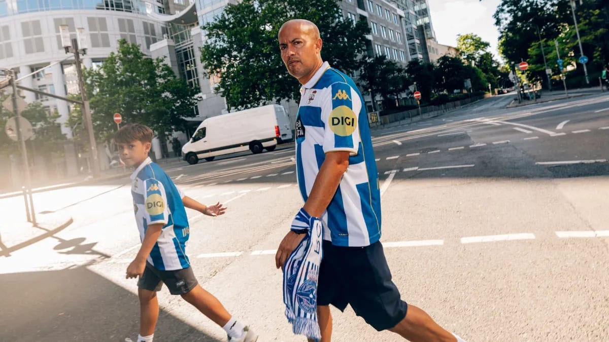 PIBES UNITED Revive la Historia del Deportivo de La Coruña con Kappa