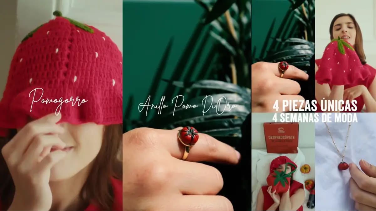 Pomodoro y Coca‑Cola presentan Pomoewe: moda de tomate