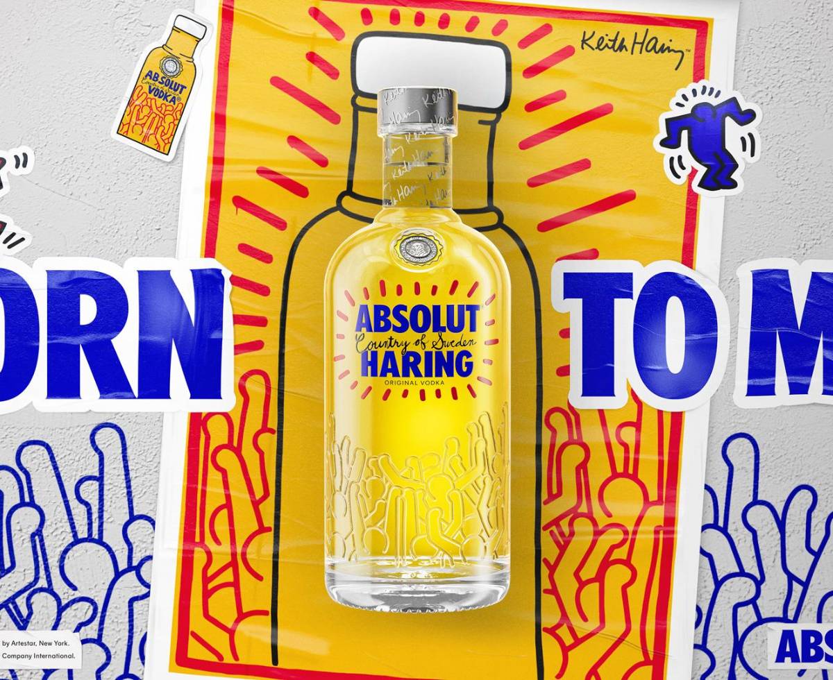 Absolut Haring: El Arte Pop de Keith Haring Revive en una Edición Limitada