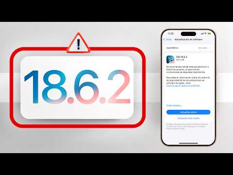 iOS 18.6.2: ¡Actualiza tu iPhone Ahora! Parche de Seguridad Crítico de Apple