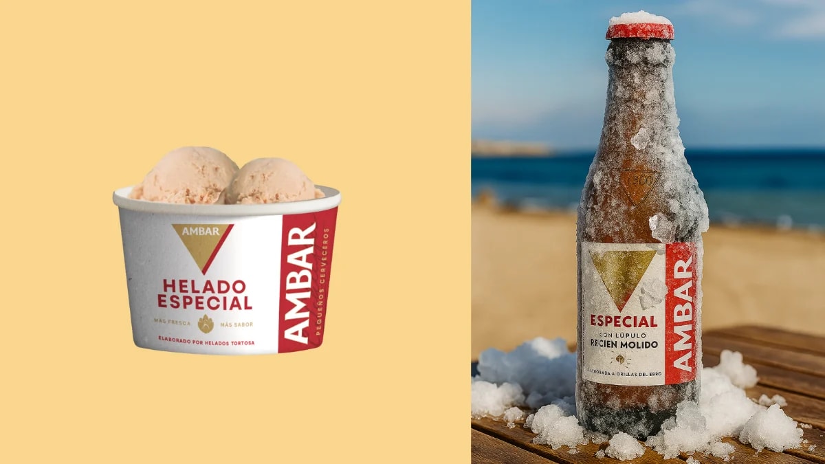 Ambar y Helados Tortosa: La Cerveza se Vuelve Helado en su 125 Aniversario