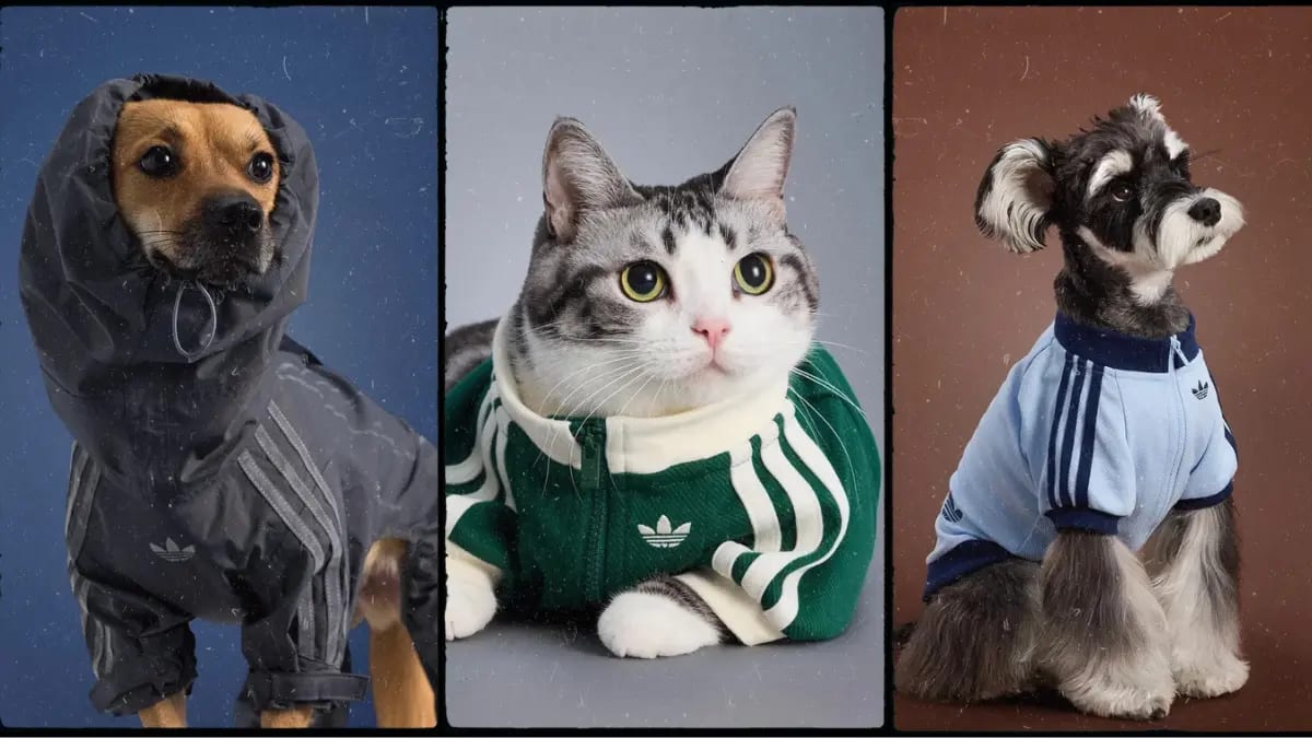 Adidas Lanza Colección ‘Streetwear’ para Mascotas con Estilo y Funcionalidad