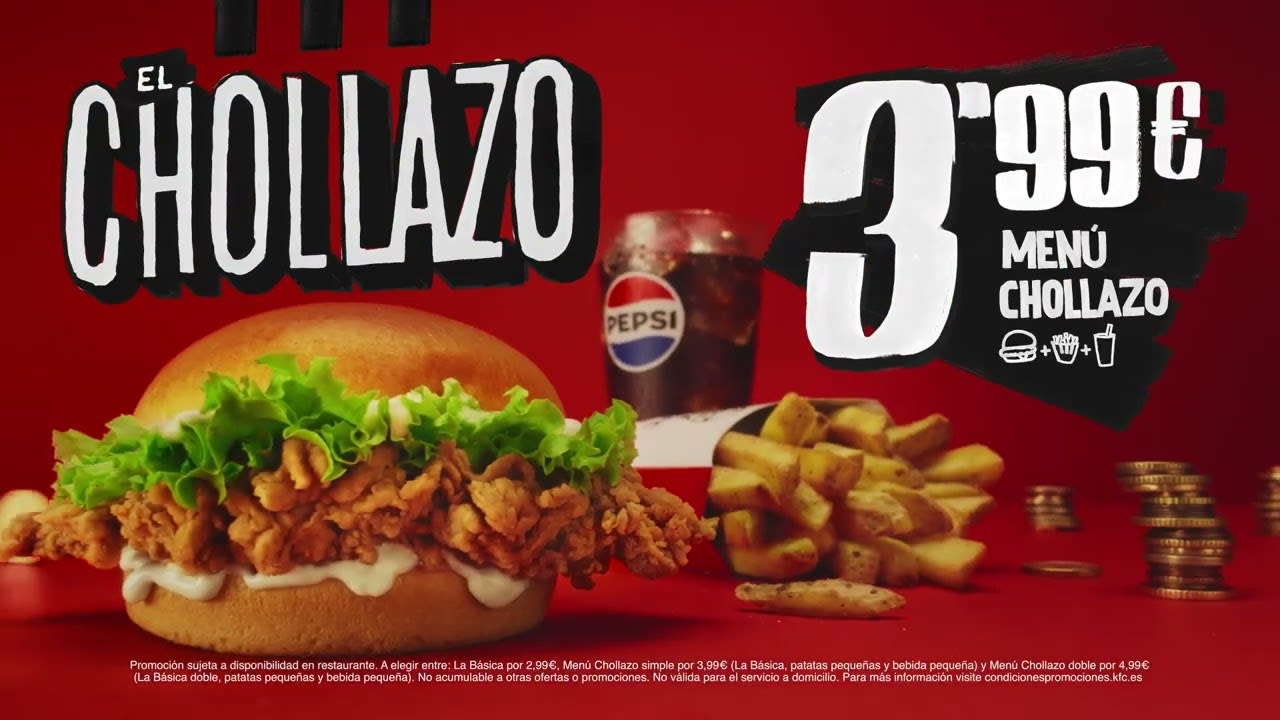 KFC «El Chollazo»: Humor y Ahorro en el Nuevo Menú de Pollo Frito