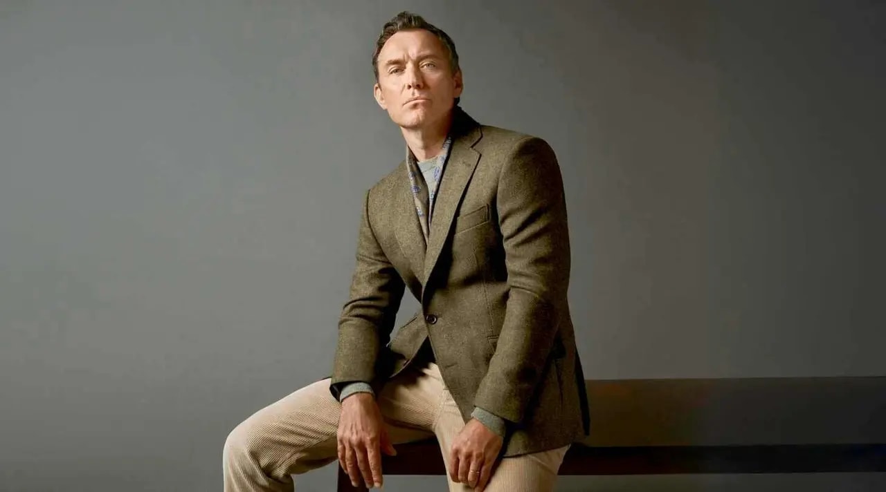 Jude Law, Nueva Imagen de Emidio Tucci: Actitud y Estilo en la Moda Masculina