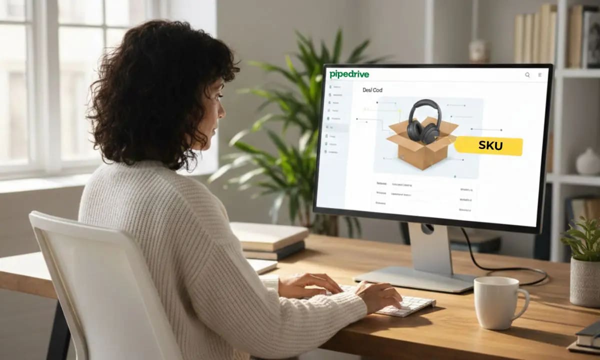 Sin Noticias Verificadas: Integración de SKUs en Pipedrive para Ventas