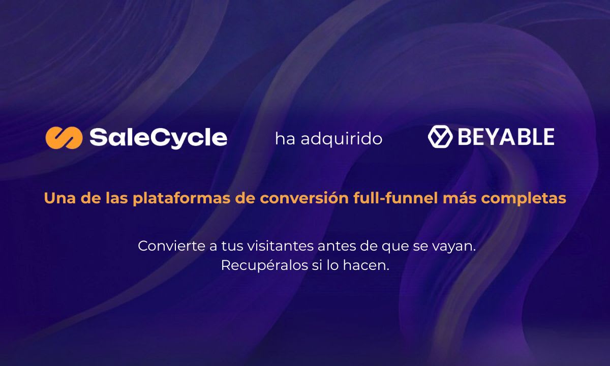 SaleCycle adquiere BEYABLE para crear plataforma europea de conversión full‑funnel