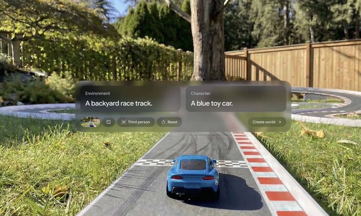 Google presenta Project Genie, prototipo para crear mundos interactivos generados por IA