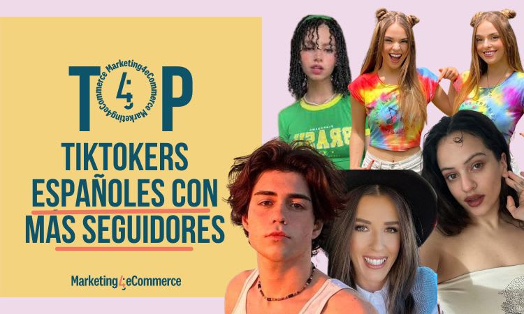 Top 20 tiktokers españoles con más seguidores en TikTok, según listado de enero 2025