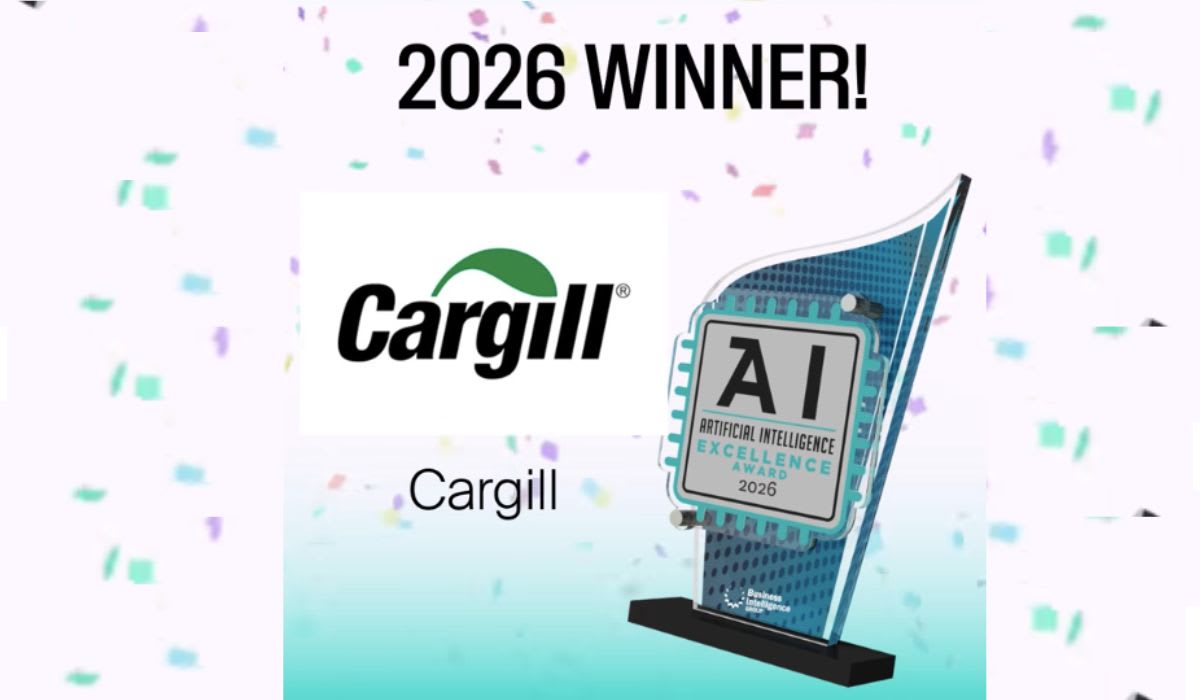 Cargill gana el Premio BIG a la Excelencia en Inteligencia Artificial 2026
