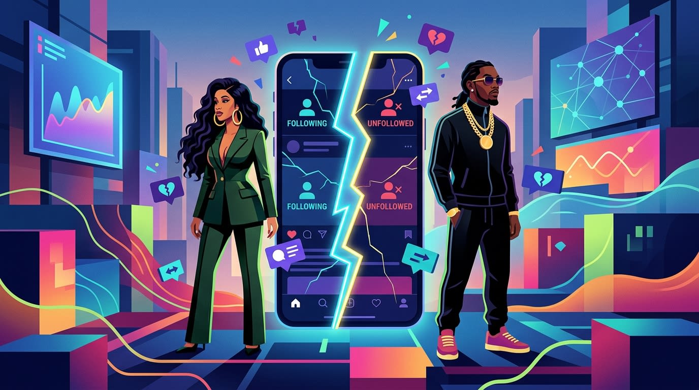 Cardi B y Offset se dejan de seguir en redes