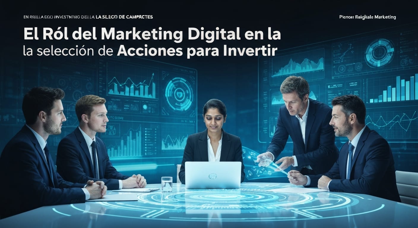 El Rol del Marketing Digital en la Selección de Acciones para Invertir