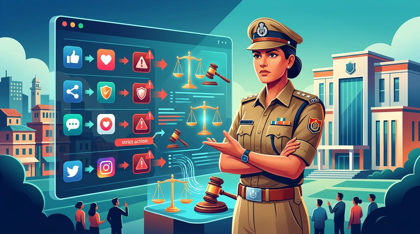 SSP Awantipora advierte acciones severas contra abuso en redes