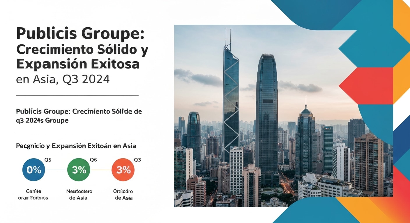 Publicis Groupe: Crecimiento Sólido y Expansión Exitosa en Asia, Q3 2024