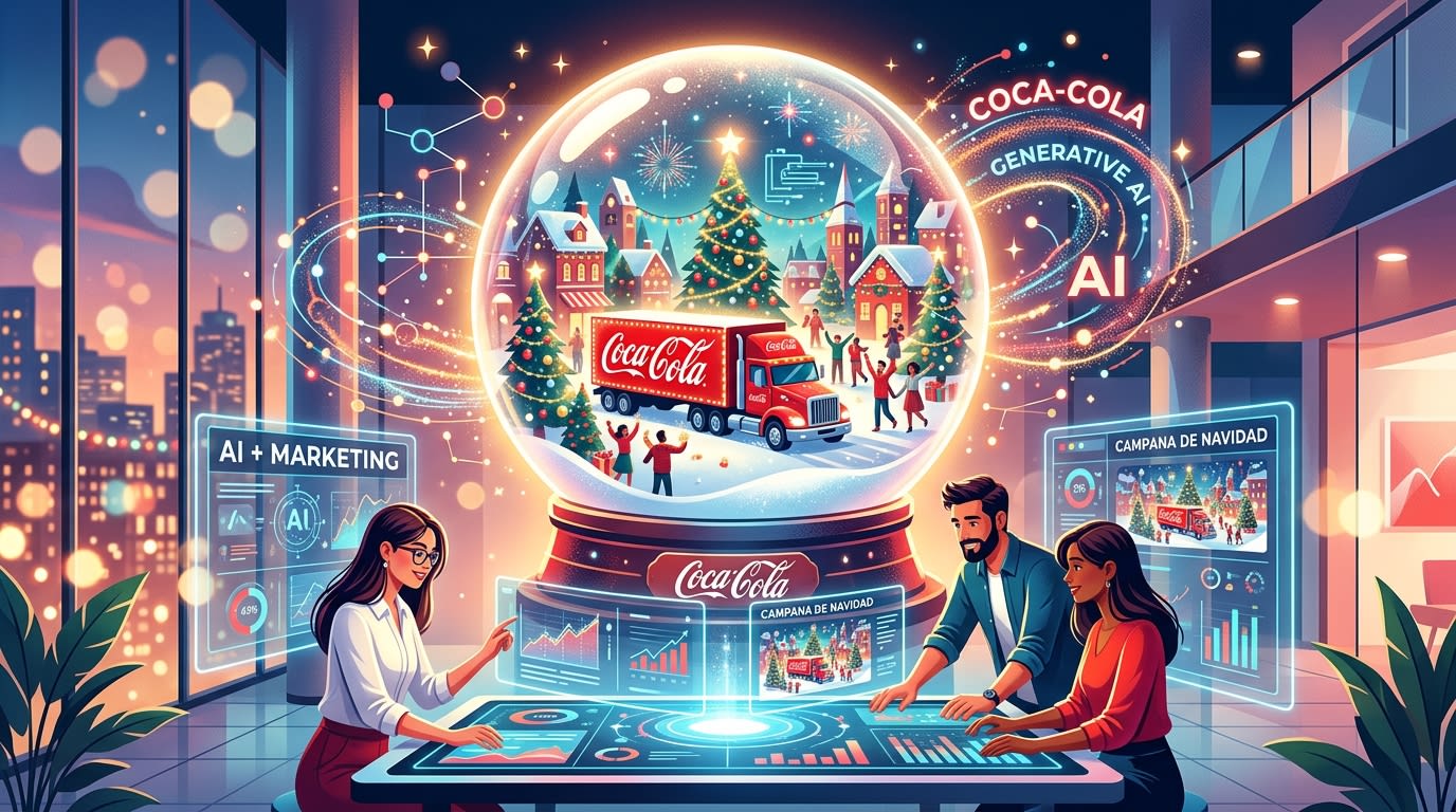 IA Generativa en Marketing: El Innovador Enfoque Navideño de Coca-Cola