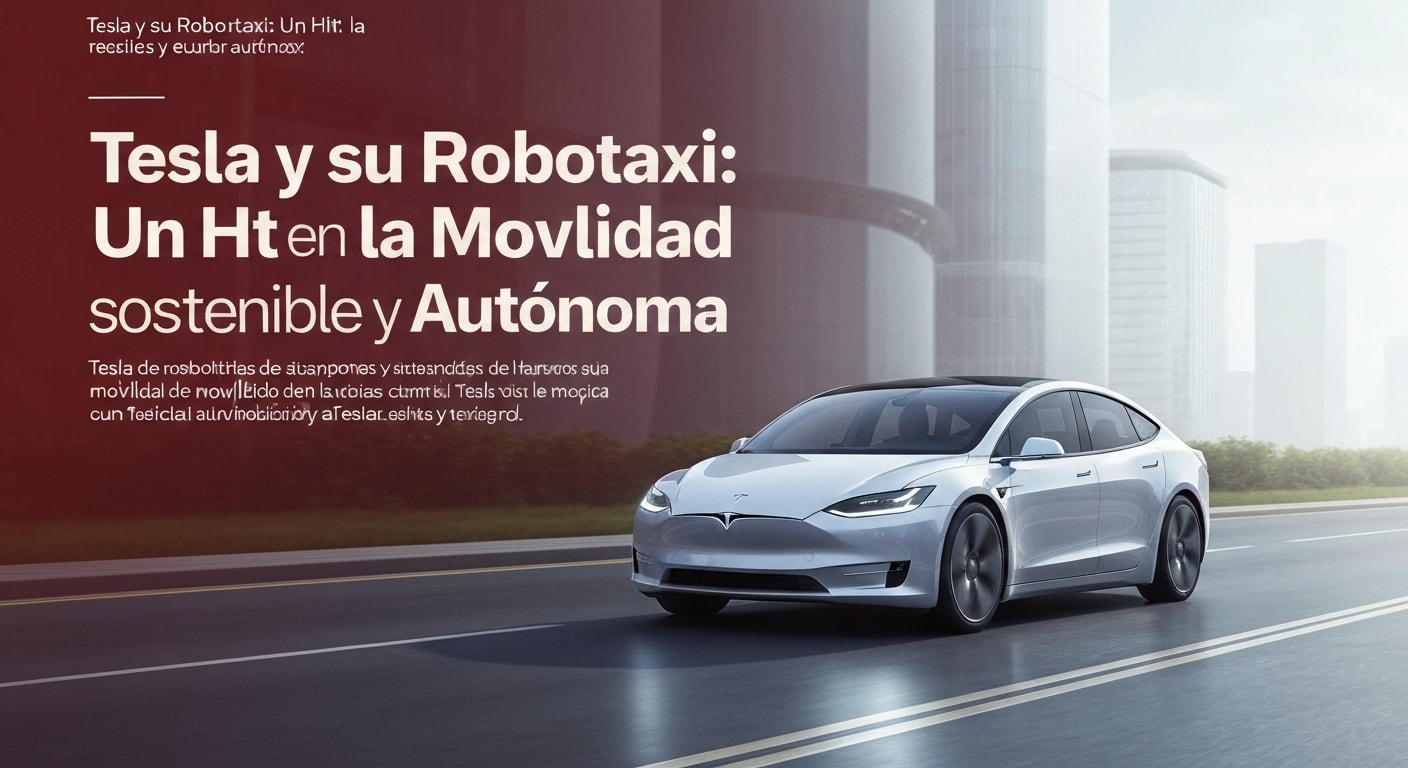 Tesla y su Robotaxi: Un Hit en la Movilidad Sostenible y Autónoma