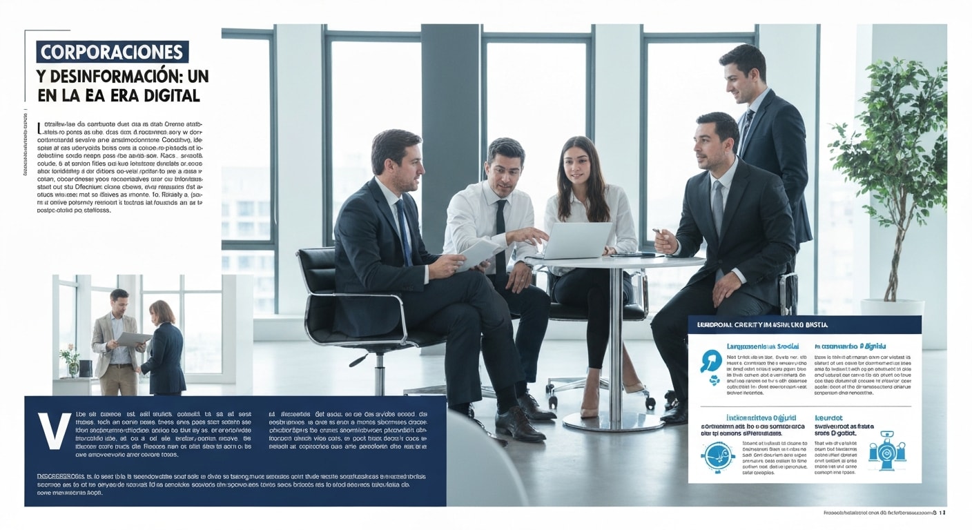 Corporaciones y Desinformación: Un Análisis Crítico en la Era Digital