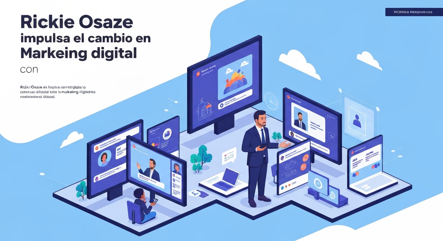 Rickie Osaze impulsa el cambio en Nigeria con marketing digital