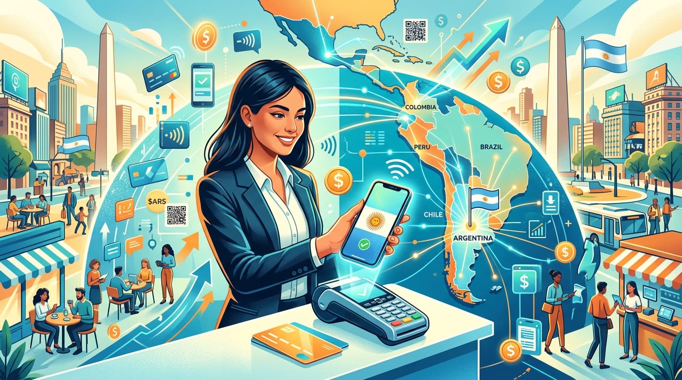 Argentina lidera la adopción de pago digital en Latinoamérica