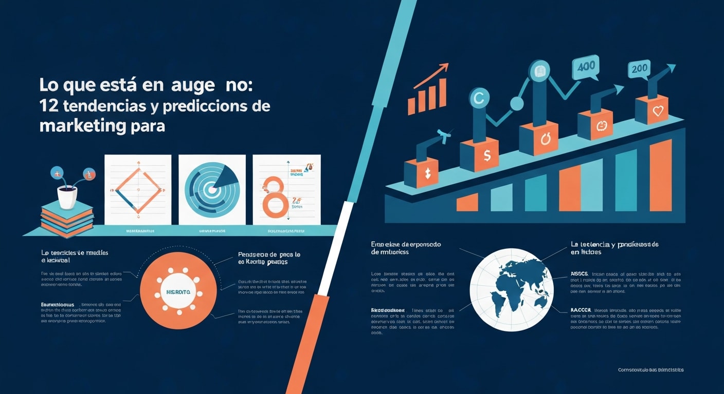 Lo que está en auge y lo que no: 12 tendencias y predicciones de marketing para 2024