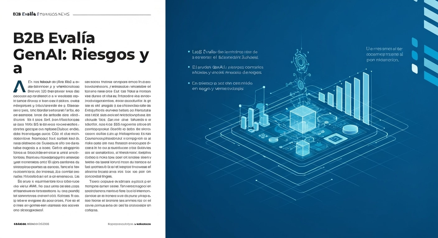 B2B Evalúa GenAI: Riesgos y Ventajas