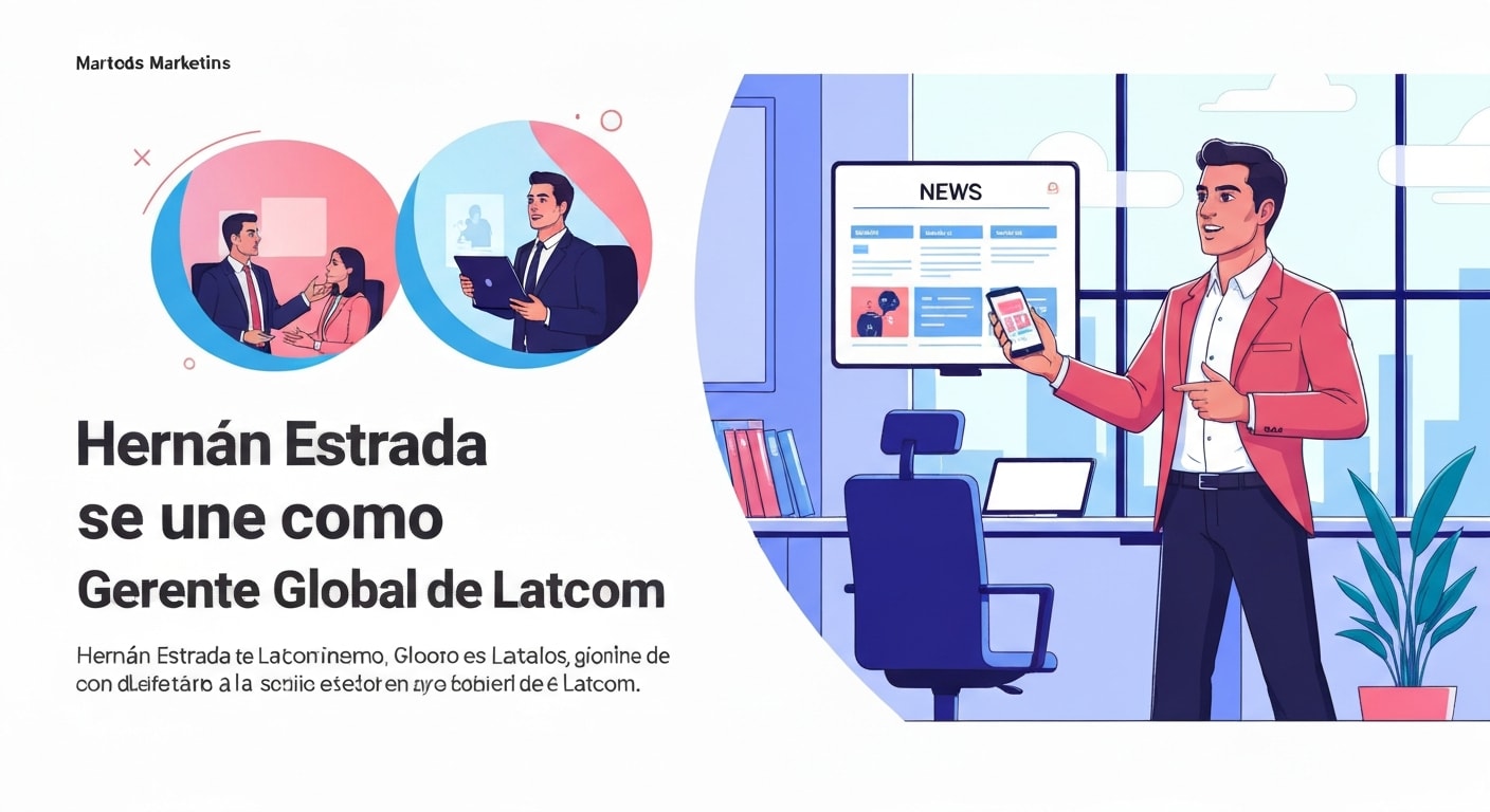 Hernán Estrada se une como Gerente Global de Latcom