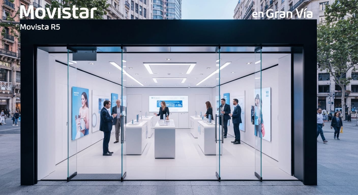 Movistar Inaugura su Innovadora Flagship en Gran Vía
