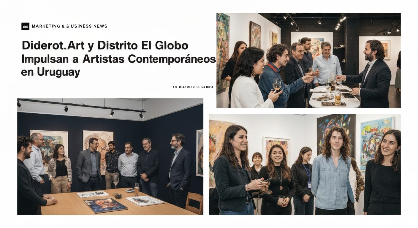 Diderot.Art y Distrito El Globo Impulsan a Artistas Contemporáneos en Uruguay