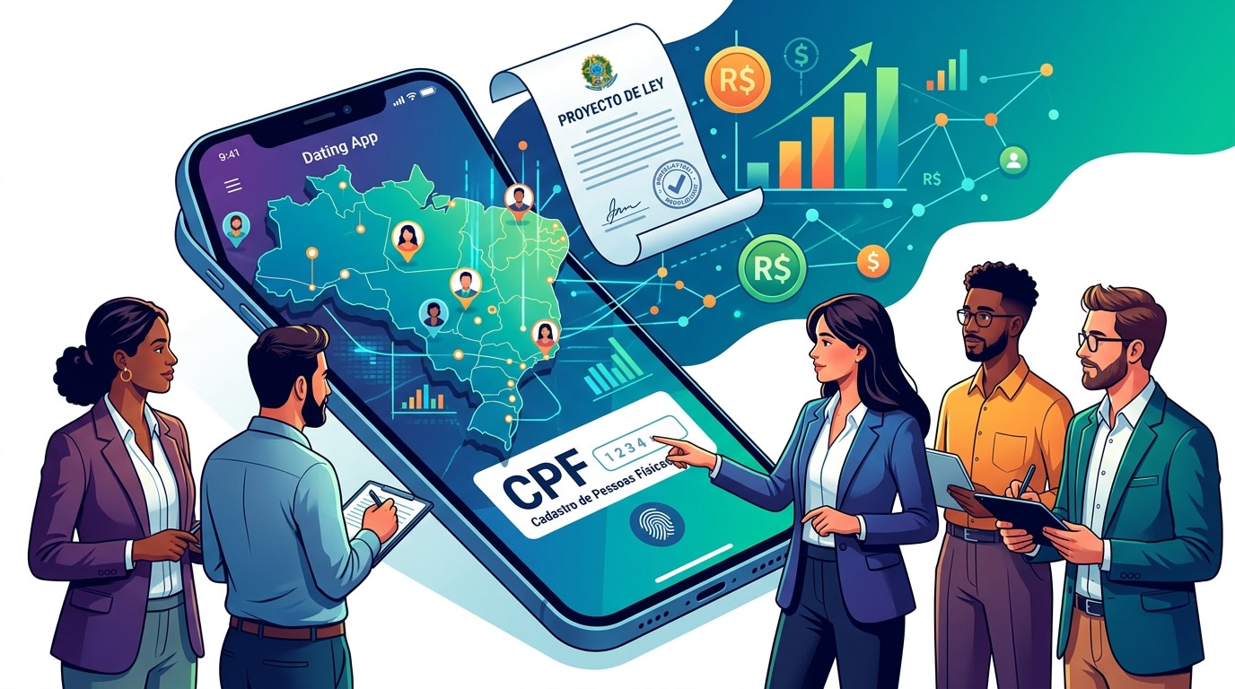 Proyecto exige registro de CPF en aplicaciones de citas en Brasil
