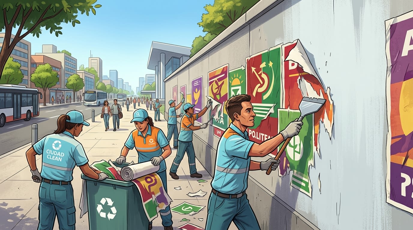 La Alcaldía insta a eliminar la propaganda política de la ciudad para prevenir penalizaciones