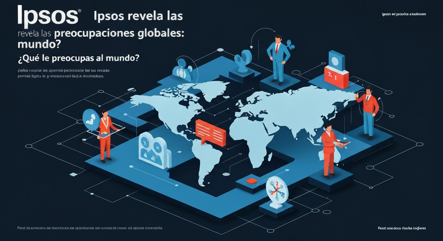 Ipsos revela las preocupaciones globales: ¿Qué le preocupa al mundo?