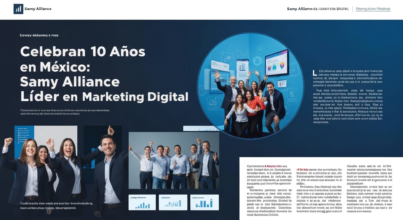 Celebran 10 Años en México: Samy Alliance Líder en Marketing Digital