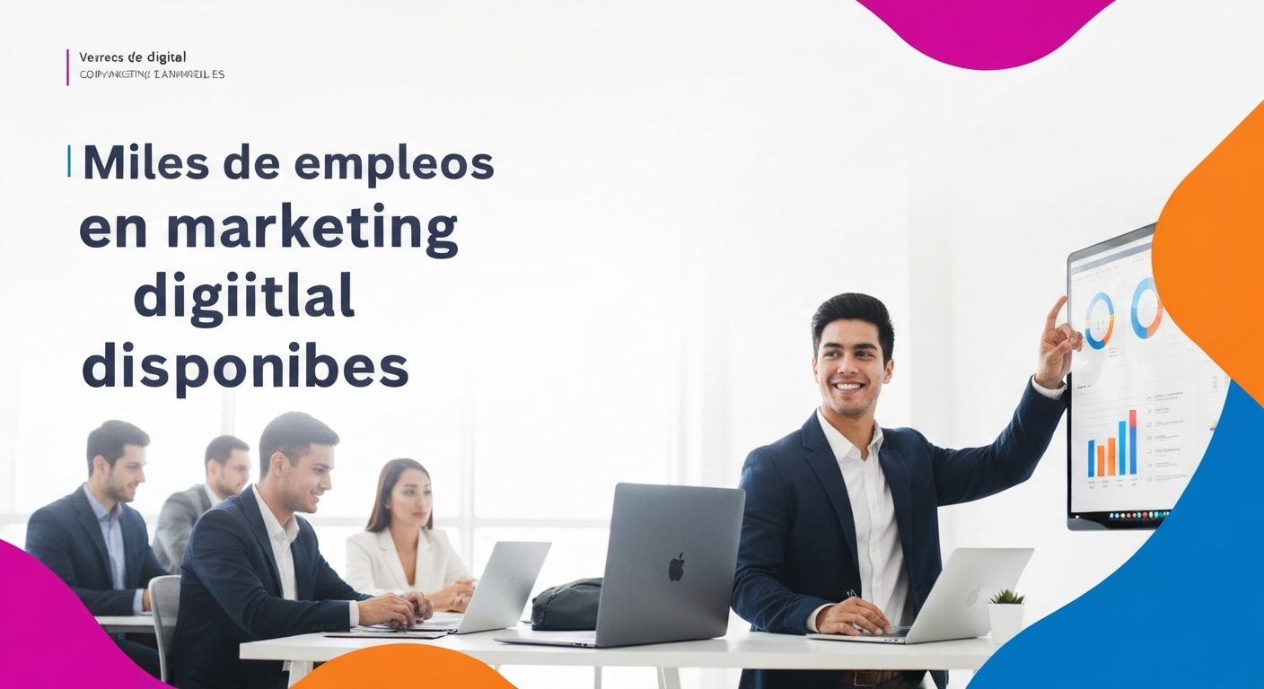 Miles de empleos en marketing digital disponibles