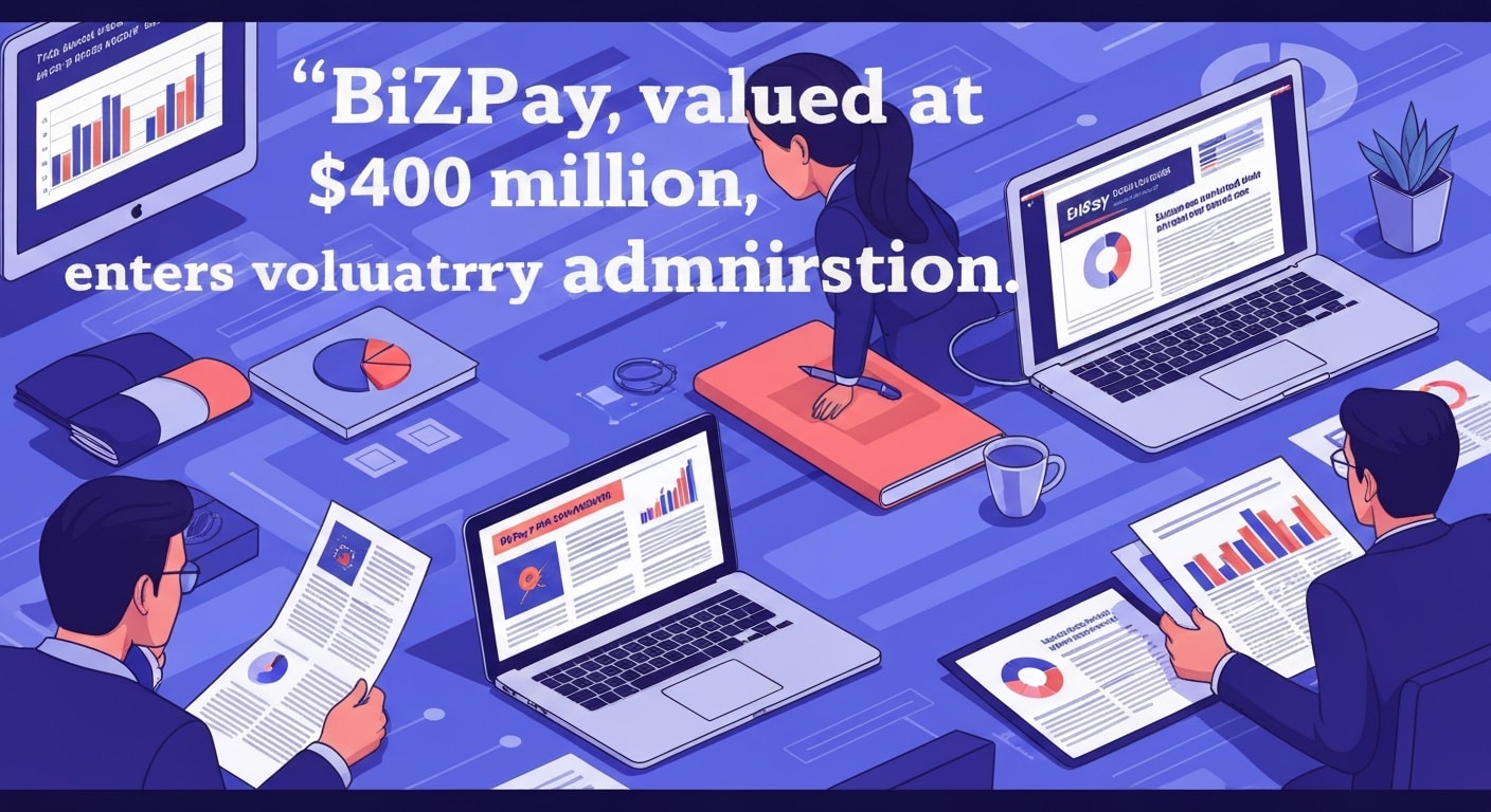 BizPay, valorada en 400 millones, entra en administración voluntaria