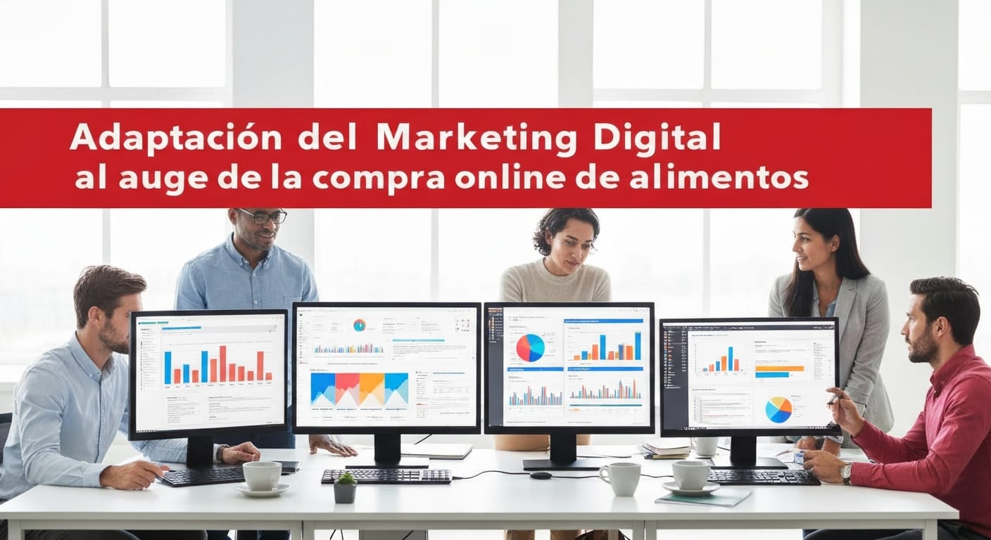 Adaptación del Marketing Digital al auge de la compra online de alimentos