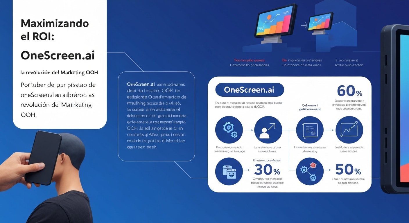 Maximizando el ROI: OneScreen.ai, la revolución del Marketing OOH