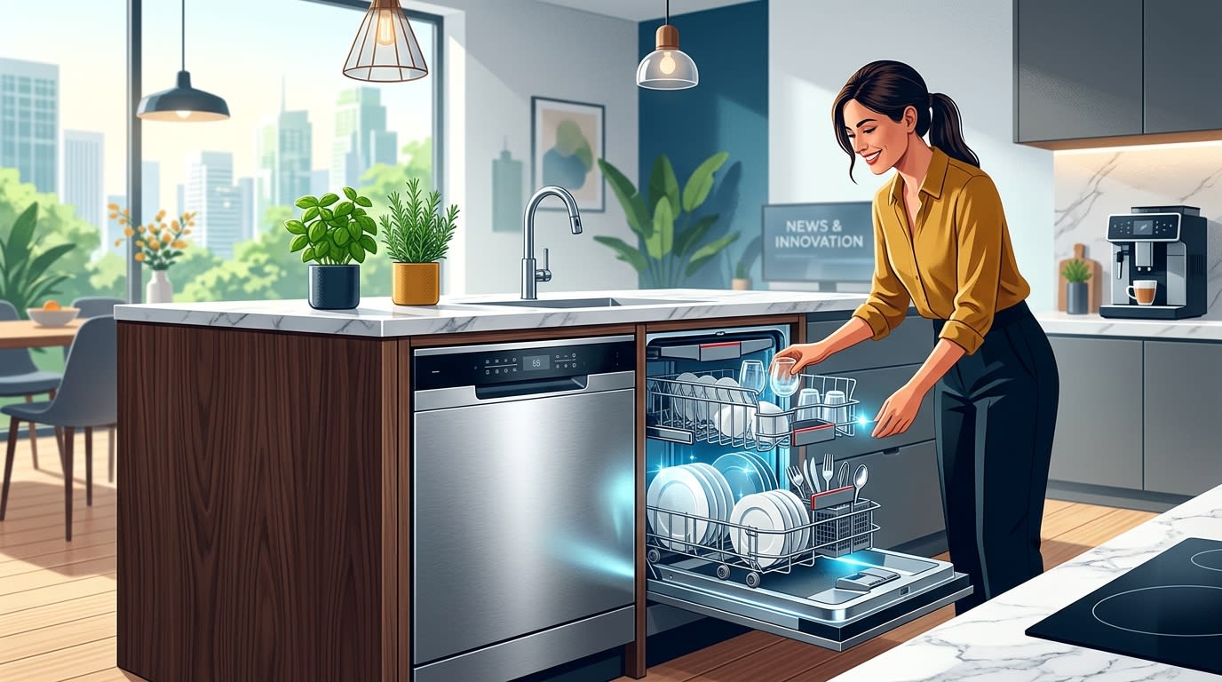 Descubre los lavaplatos modernos: eficiencia y diseño