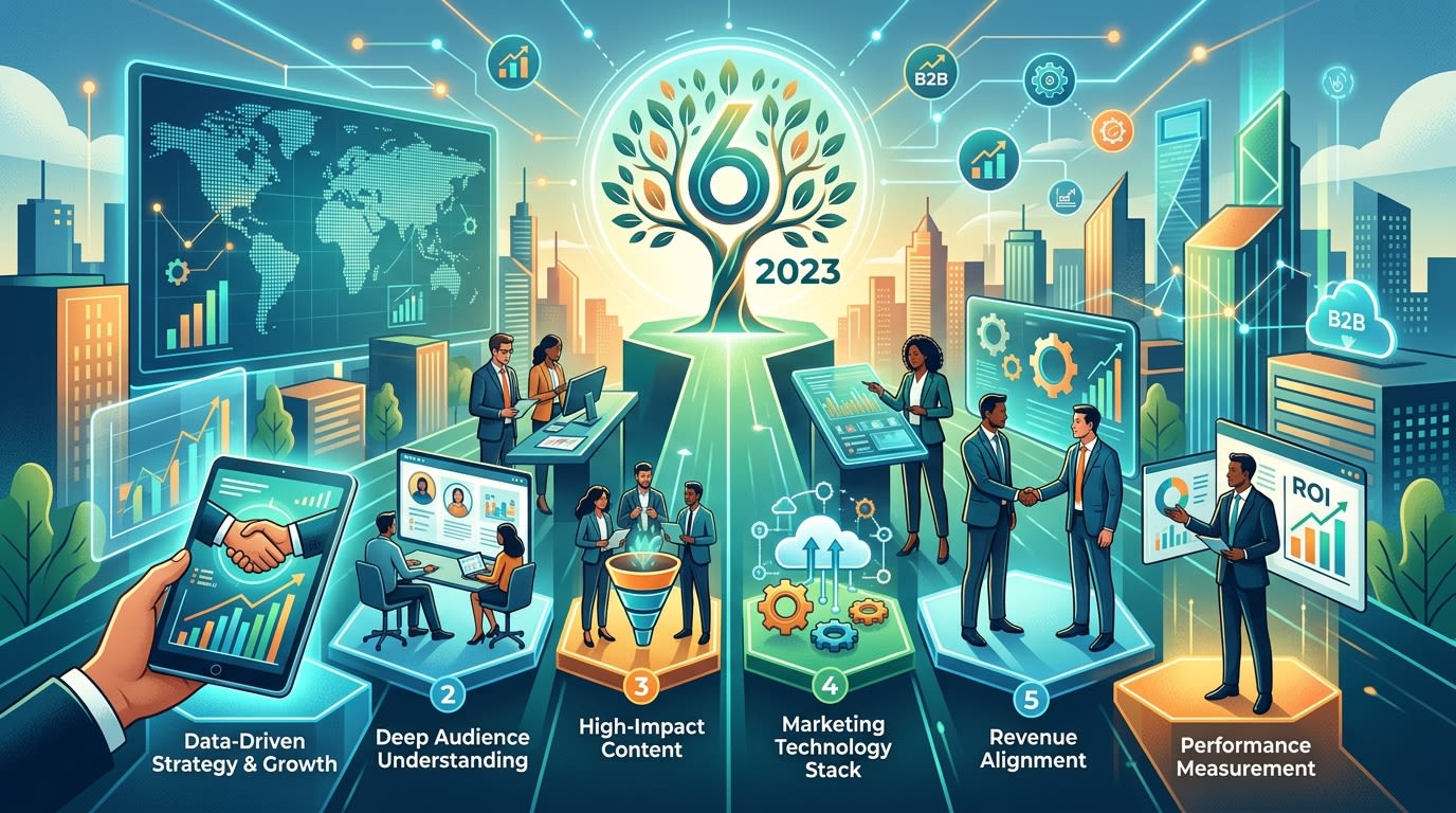 Top 6 Prioridades en Marketing B2B para Crecer en 2023