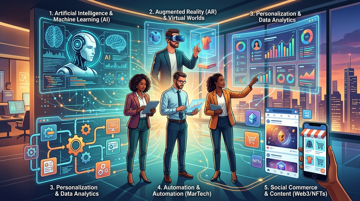 5 Tendencias Tecnológicas que Redefinirán el Marketing Digital