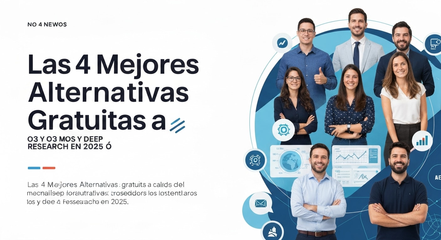 Las 4 Mejores Alternativas Gratuitas a O3 y Deep Research en 2025 🚀