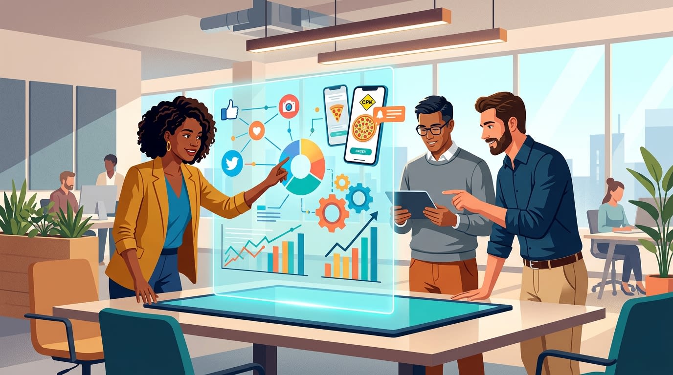 Alianza Estratégica de California Pizza Kitchen: Innovación en Marketing Digital