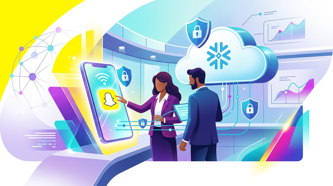 Snapchat y Snowflake: Alianza por la Privacidad Publicitaria