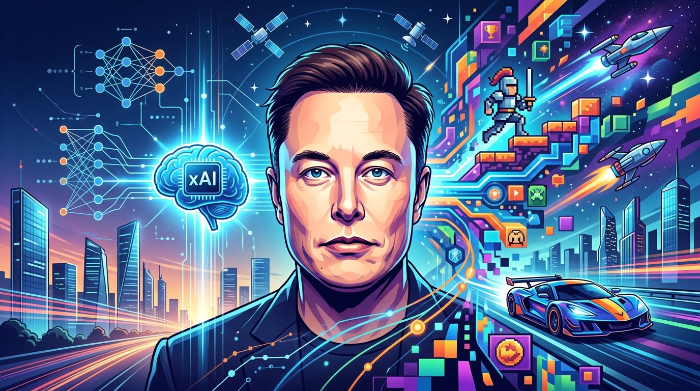 Elon Musk: Revolución en el Gaming con xAI