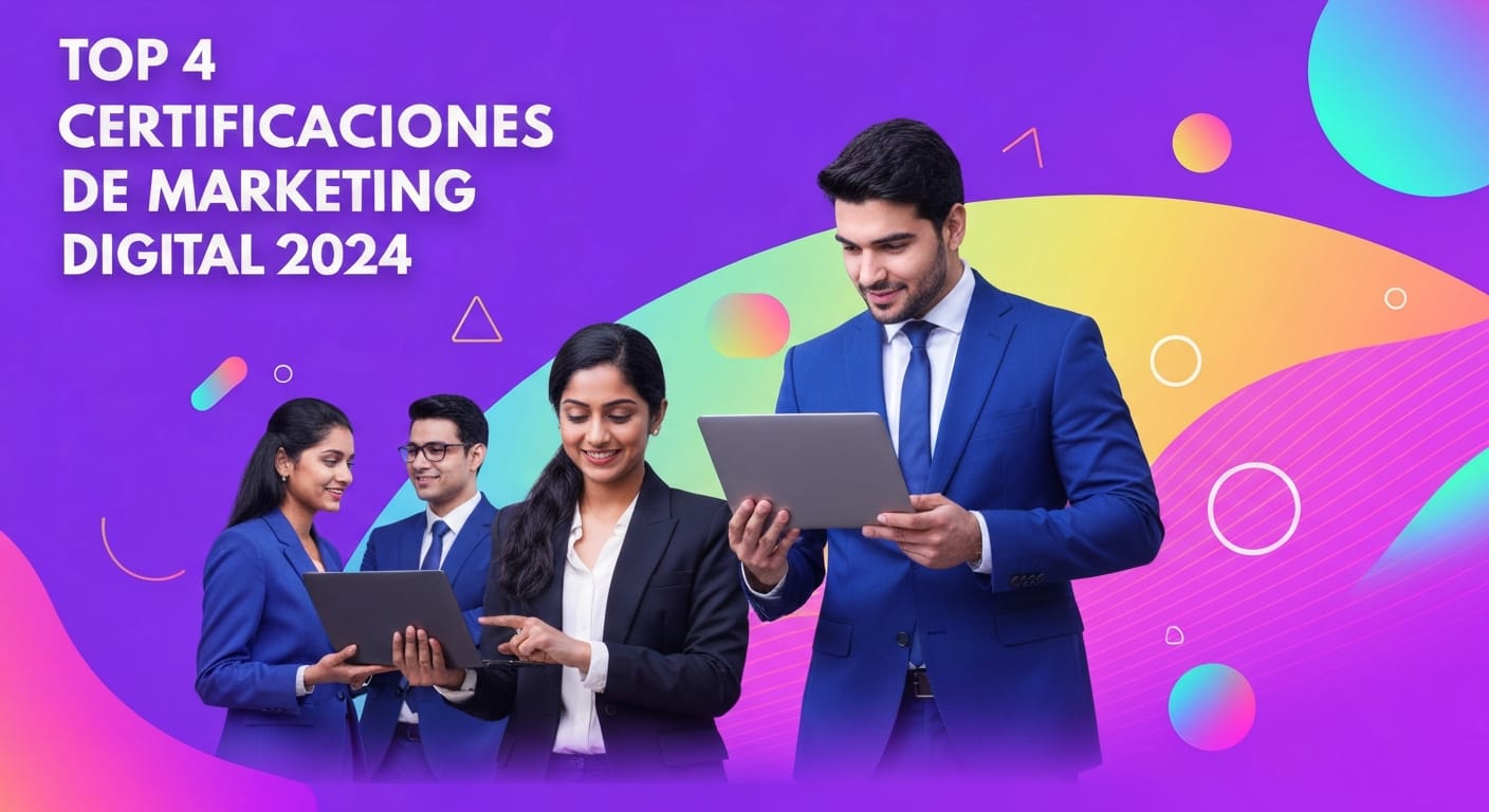 Top 4 Certificaciones de Marketing Digital para 2024