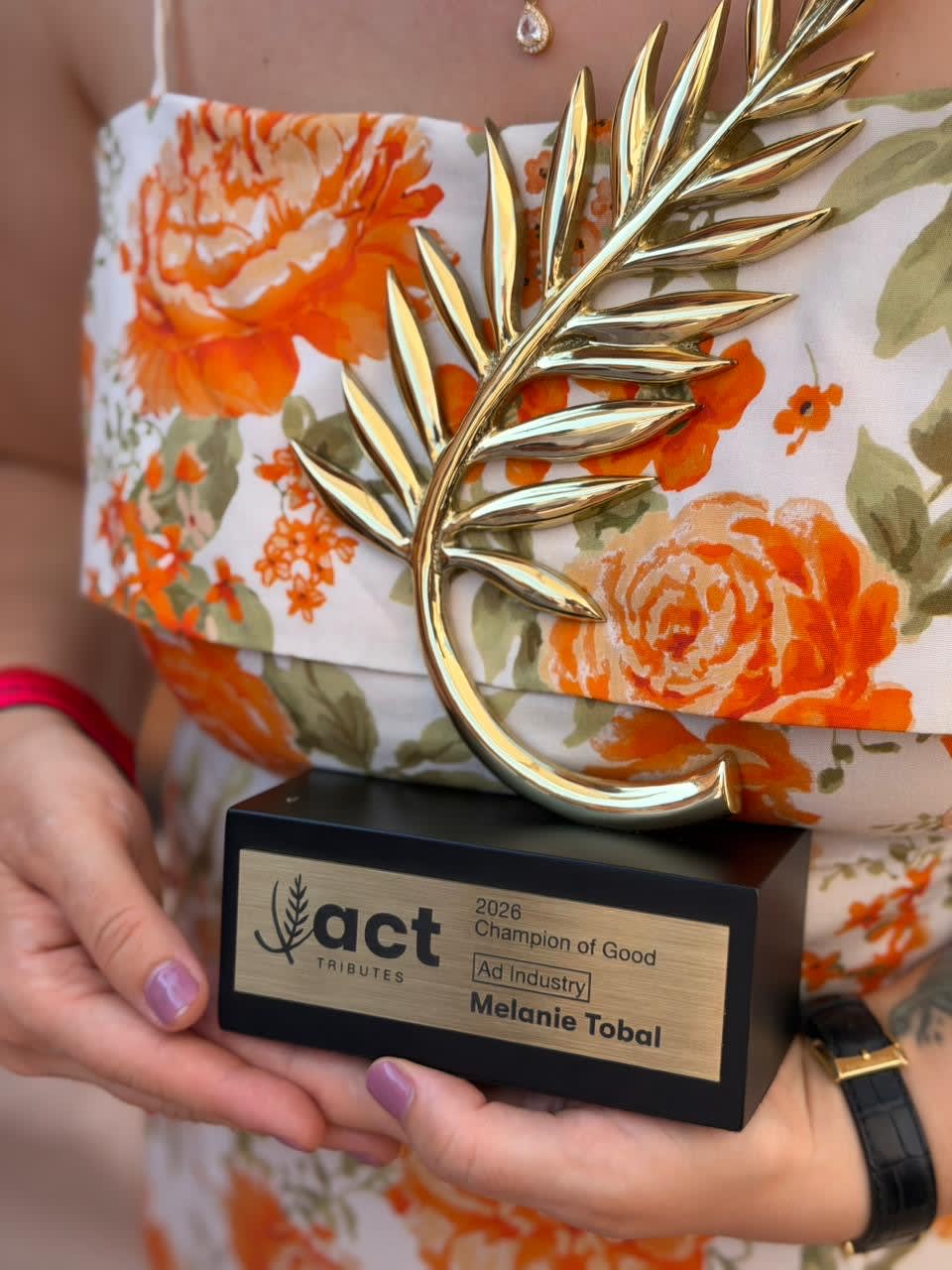 Melanie Tobal, publicista argentina reconocida como Champion of Good en Cannes Lions