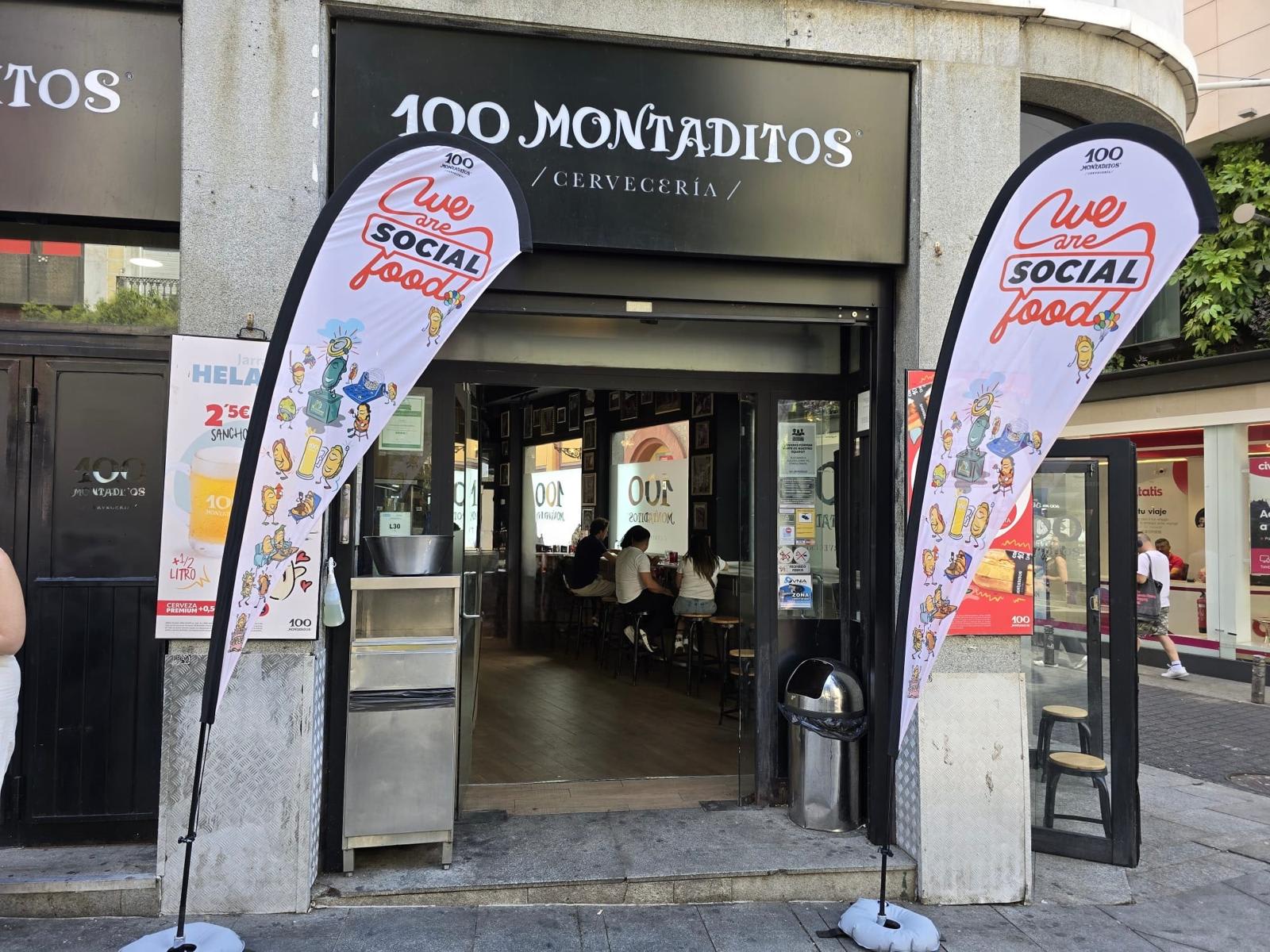 Imagen de Social Food de Restalia y 100 Montaditos