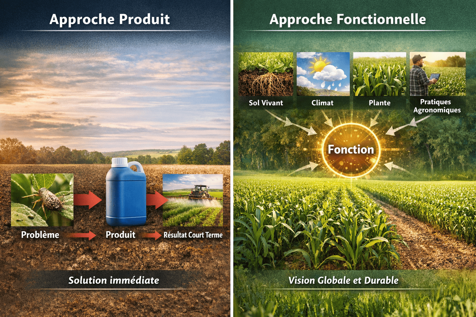 L'approche par la fonctionnalité appliquée à l'agronomie